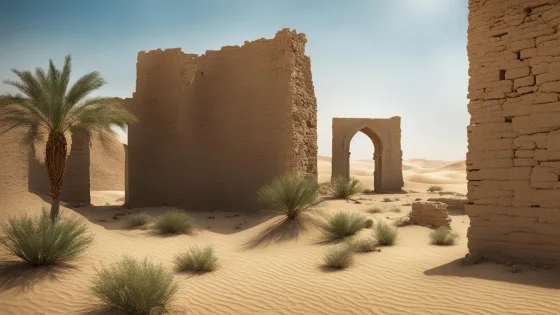 Exploration des sites anciens à Al Ain